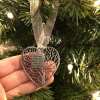 Tree of life decoration in silver tone