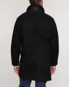 Single-Breasted Fur Integrated Windproof Thermal Coat