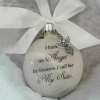 ornaments feather ball - Angel In Heaven Memorial Ornament