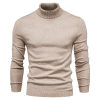 Turtleneck Pullover Men's Clothing Casual Sweater