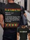 Men's Blacknificent Black History Month Print T-Shirt