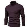 Turtleneck Pullover Men's Clothing Casual Sweater