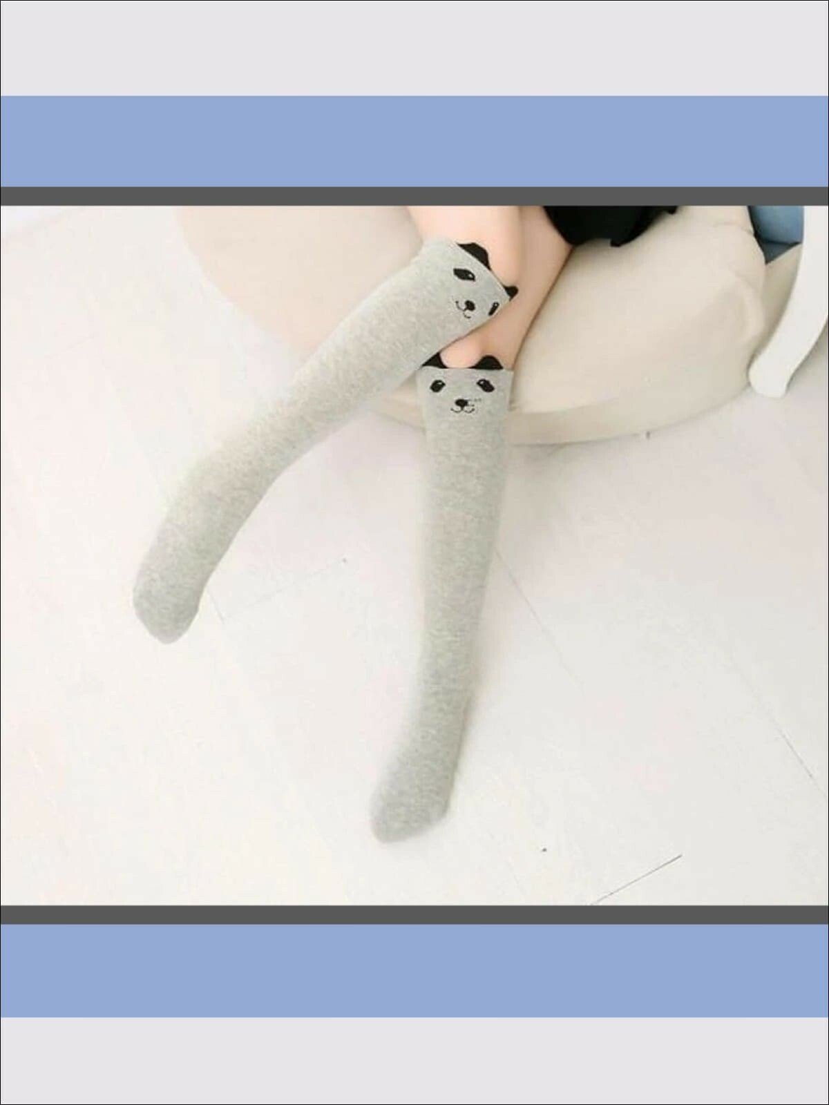 Girls Animal Knee Socks