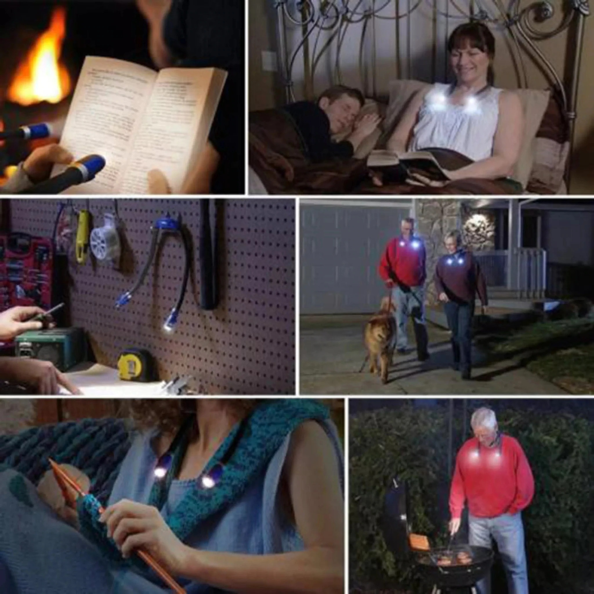 🎁 (Mother's Day Sale - 50% OFF) Flexible Hands-Free LED Neck Light, Buy 2 Get Extra 10% OFF