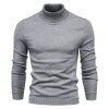 Turtleneck Pullover Men's Clothing Casual Sweater