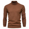 Turtleneck Pullover Men's Clothing Casual Sweater