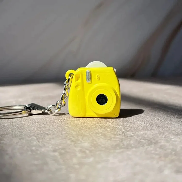 Personalized Mini Camera Keychain