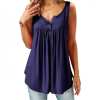 Comfy Loose Button Sleeveless Tank Top For Women (buy 2 free shipping)