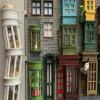 Alley Street Diagon Book Nook Model Bookshelf