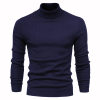 Turtleneck Pullover Men's Clothing Casual Sweater