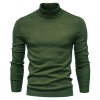 Turtleneck Pullover Men's Clothing Casual Sweater