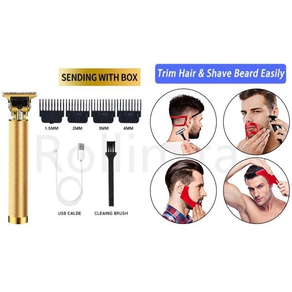 Father's Day Perfect Gift🎁-Cordless Zero Gapped Trimmer Hair Clipper