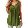 Comfy Loose Button Sleeveless Tank Top For Women (buy 2 free shipping)