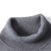 Turtleneck Pullover Men's Clothing Casual Sweater