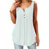 Comfy Loose Button Sleeveless Tank Top For Women (buy 2 free shipping)