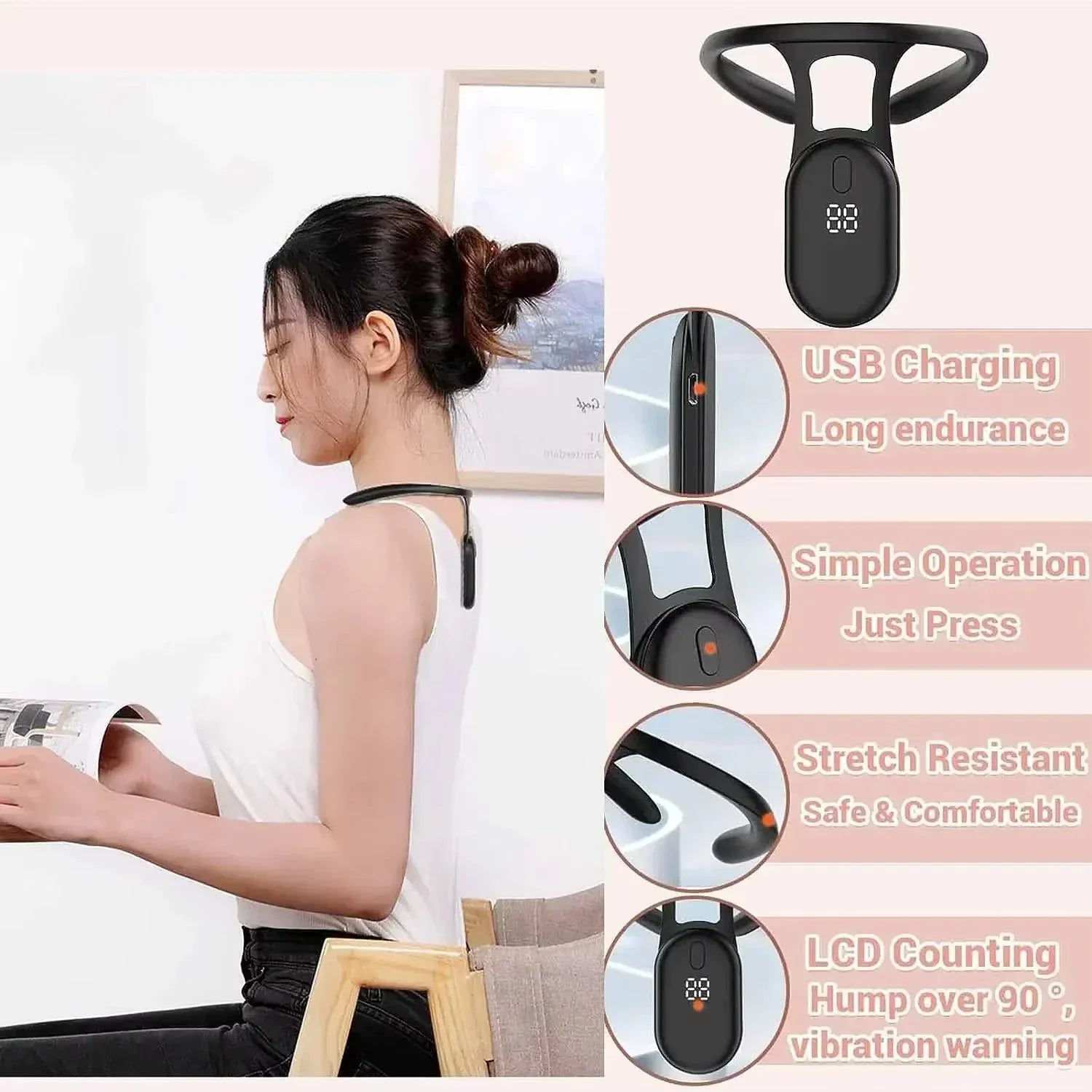 Silleglow Pain Relief & Posture Corrector for Men & Women