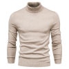 Turtleneck Pullover Men's Clothing Casual Sweater