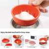 💖 (Mother's Day Sale - 50% OFF) Edible Silicone Drain Egg Boiler Set, Buy 2 Get Extra 10% OFF