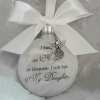ornaments feather ball - Angel In Heaven Memorial Ornament