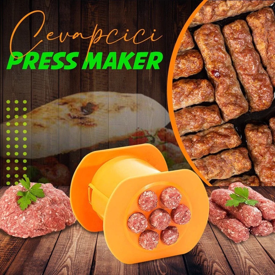 🎁 (Mother's Day Sale - 50% OFF) Cevapcici Press Maker, BUY 2 GET EXTRA 10% OFF