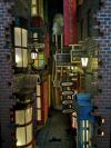 Alley Street Diagon Book Nook Model Bookshelf