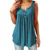 Comfy Loose Button Sleeveless Tank Top For Women (buy 2 free shipping)