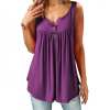 Comfy Loose Button Sleeveless Tank Top For Women (buy 2 free shipping)