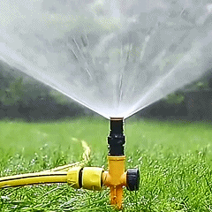 (🔥 Summer Hot Sale - Save 50% OFF) 360° Rotation Auto Irrigation System Garden Lawn Sprinkler, Buy 2 Save $5